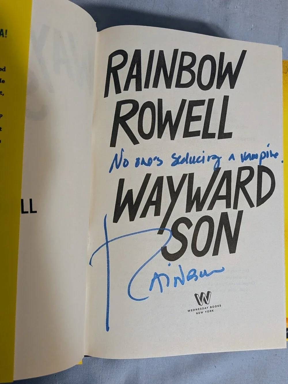 Rainbow Rowell Complete Simon Snow Trilogy Carry On Wayward Son Any Way The Wind
